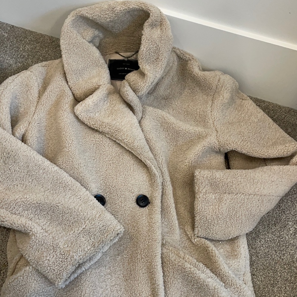 Lucky Brand teddy jacket
